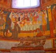 Abside centrale: le Banquet d'Hérode et le sacrifice de Jean-Baptiste. Cliché personnel