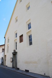 Façade de l'Hospice de Müstair. Cliché personnel