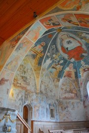 Le choeur et ses voûtes peintes, vers 1500. Cliché personnel