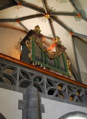 Une dernière vue de l'orgue en contre-plongée. Cliché personnel