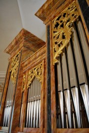 Vue de la Montre de l'orgue. Cliché personnel