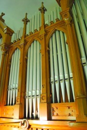 La Montre de l'orgue Goll. Cliché personnel