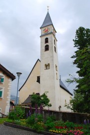 Eglise réformée de Silvaplana. Cliché personnel (juillet 2011)