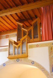 Autre vue de l'orgue depuis la nef. Cliché personnel