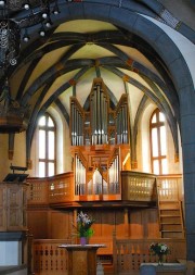 Dernière vue de l'orgue Kuhn. Cliché personnel