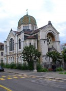 Vue extérieure de la Synagogue (sept. 2011). Cliché personnel