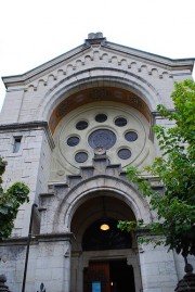 Autre vue extérieure de la Synagogue. Cliché personnel