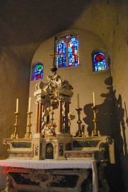 Vue d'un autel de cette église. Cliché personnel