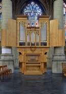 Orgue du facteur Rudi Jacques, inauguré en 2011 (église du Sablon, Bruxelles)