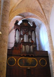 Belle vue de l'orgue. Cliché personnel