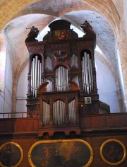 Une belle vue de l'orgue. Cliché personnel