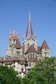 Cathédrale de Lausanne. Cliché personnel