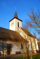 Eglise de Wahlern en nov. 2011. Cliché personnel