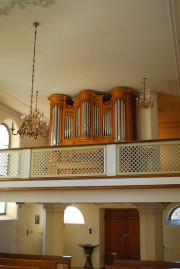 Vue de l'orgue depuis l'entrée du choeur. Cliché personnel