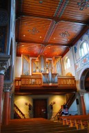 Autre vue du grand orgue avec son Positif de dos. Cliché personnel