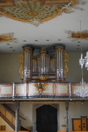 Une dernière photo de l'orgue Metzler. Cliché personnel