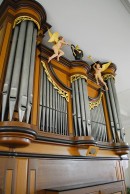 Vue de l'orgue de Rodersdorf. Cliché personnel (début mars 2012)