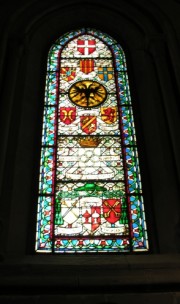 Autre vitrail. Cathédrale de Lausanne. Cliché personnel