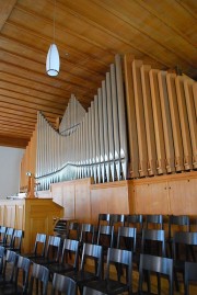 L'orgue depuis la tribune. Cliché personnel