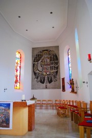 Vue du choeur de cette église. Cliché personnel