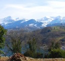 Autre paysage depuis l'église. Cliché personnel