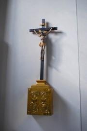 Un crucifix avec la garde du Saint-Sacrement. Cliché personnel