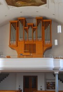 L'orgue H. Pürro de l'église de Zell. Cliché personnel (mars 2012)