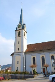 Vue de l'église en mars 2012. Cliché personnel