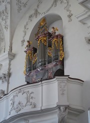 Vue de l'orgue de choeur. Cliché personnel