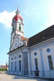 Une dernière vue de cette splendide église baroque. Cliché personnel