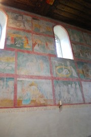 Peintures murales: Sakramentskapelle (probablement du 15ème s.). Cliché personnel
