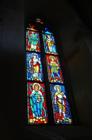 Autre vitrail du choeur de la Sakramentskapelle. Cliché personnel