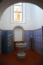 Vue de la chapelle du baptistère. Cliché personnel