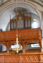 Une vue de l'orgue. Cliché personnel