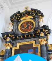 Le haut de l'autel secondaire Nord (gauche). Cliché personnel