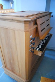 Autre vue de l'orgue de choeur Goll. Cliché personnel