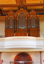 Vue de l'orgue de face. Cliché personnel