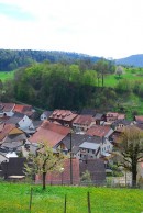 Autre vue du village depuis l'église. Cliché personnel