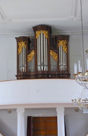 Vue de l'orgue depuis la nef. Cliché personnel