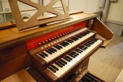 Console de l'orgue. Cliché personnel