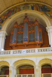 Une belle vue du grand orgue, célèbre instrument C.-Coll. Cliché personnel