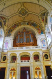 Une dernière vue de la tribune et de son orgue. Cliché personnel