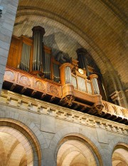 Autre vue de l'orgue en contre-plongée. Cliché personnel