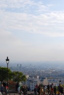 Vue de Paris depuis la Basilique. Cliché personnel