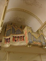 Orgue Saint-Martin des Breuleux. Cliché personnel