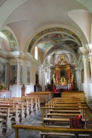 La nef de l'église. Cliché personnel