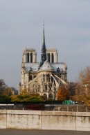 Notre-Dame de Paris, photographiée en novembre 2012 (cliché personnel)