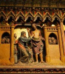 Le Christ apparaît à Thomas (tout début du 14ème siècle). Cliché personnel