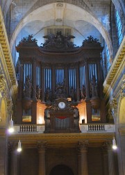 Une dernière vue du grand Cavaillé-Coll de St-Sulpice après un concert. Nov. 2012. Cliché personnel