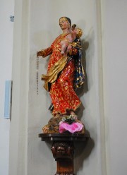 Une Vierge à l'enfant d'époque baroque. Cliché personnel